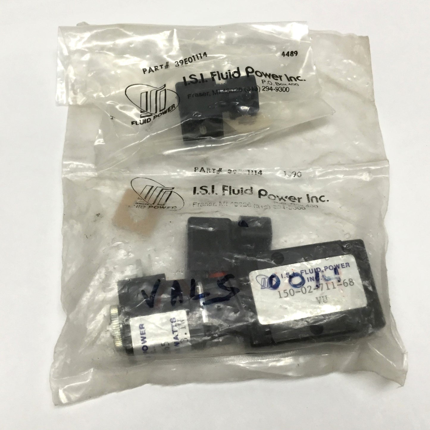 New ISI Norgren 150-02-711-68 Solenoid Valve 1/8" NPT, 3-Port, 2-Position, 24VAC