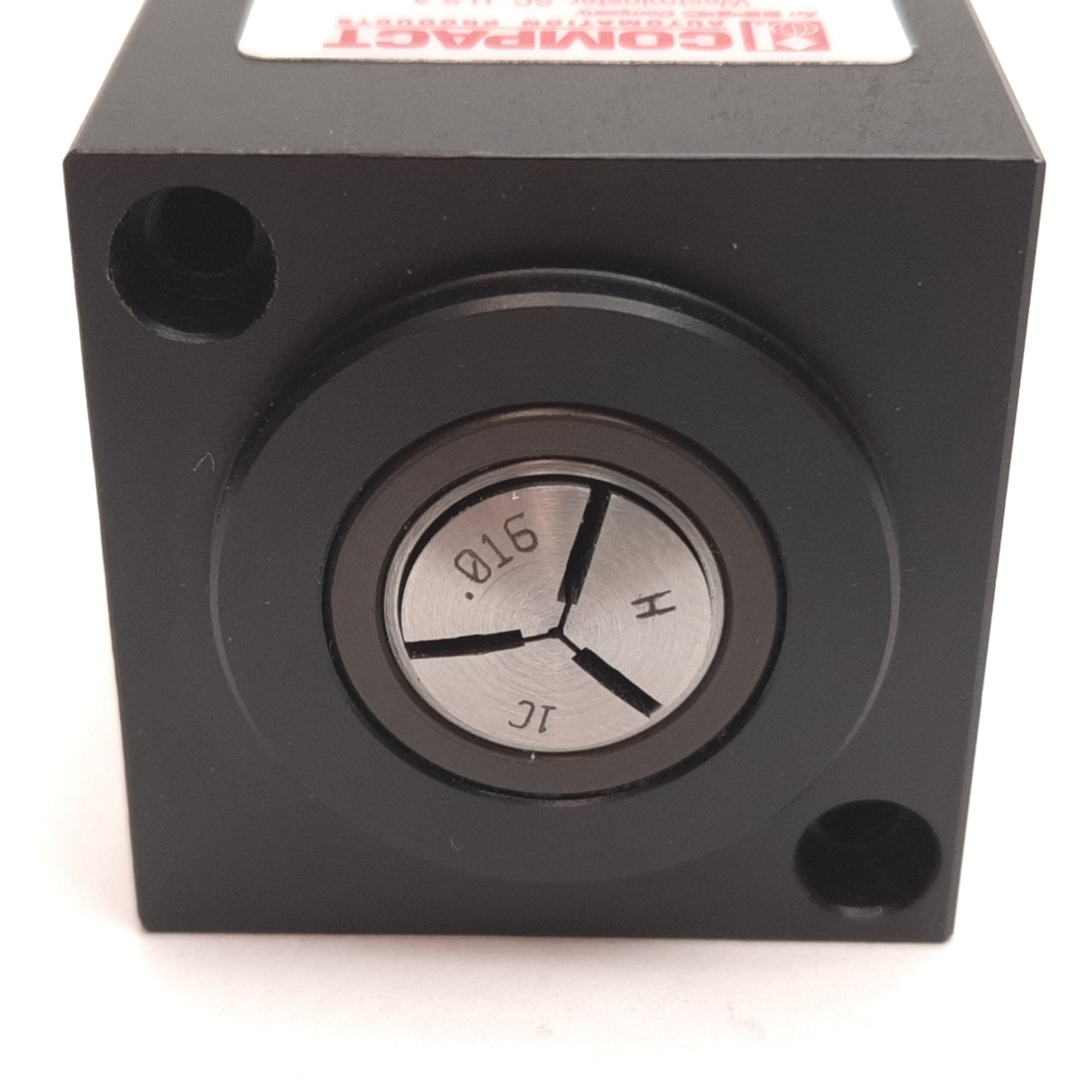 Used Compact SC111C Pneumatic 1C Collet Closer, Ports 1/8" NPT, Pressure 250psi