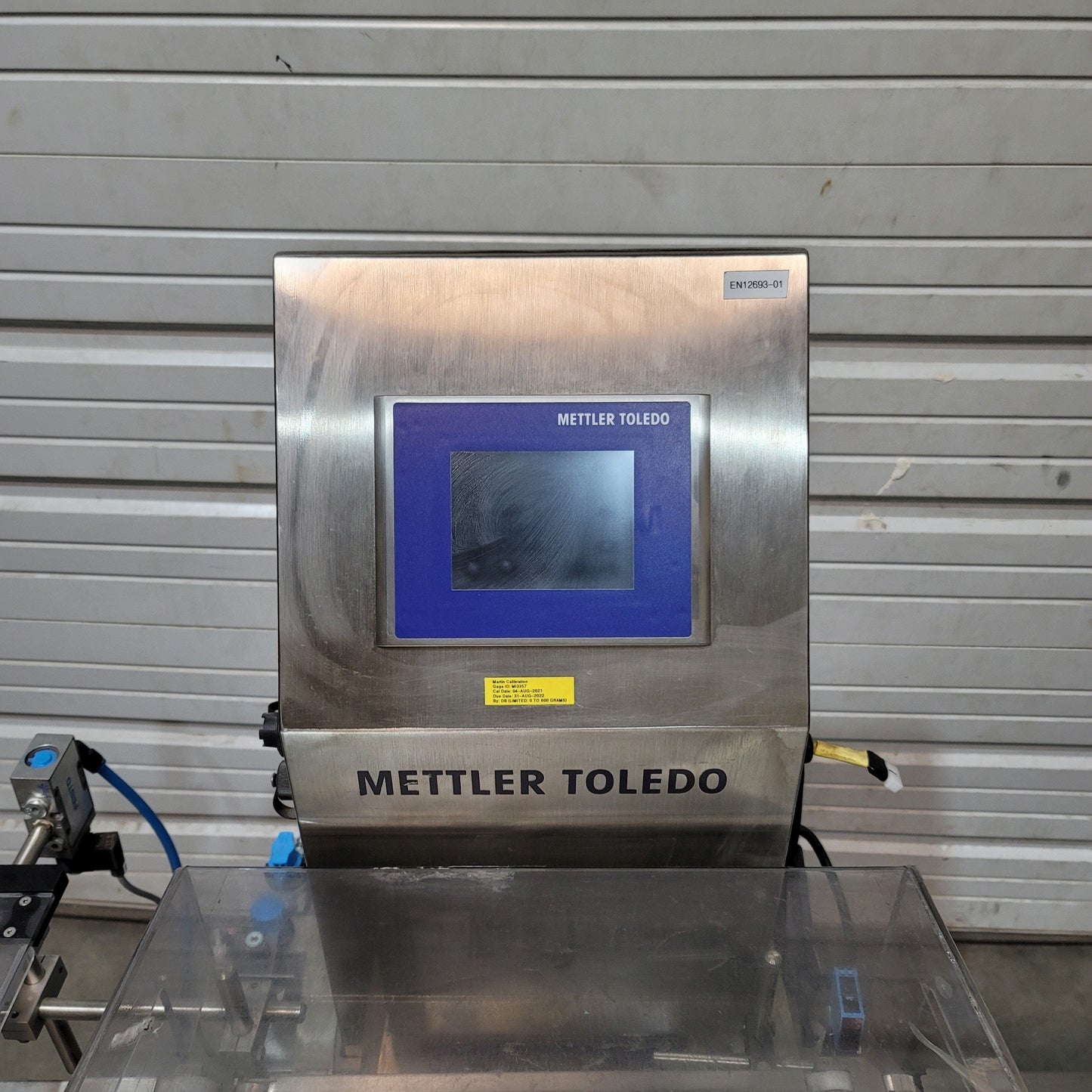 Used Mettler Toledo XC3 Hi-Speed Checkweigher Weighing Conveyor 0-3000g 110VAC 100ppm