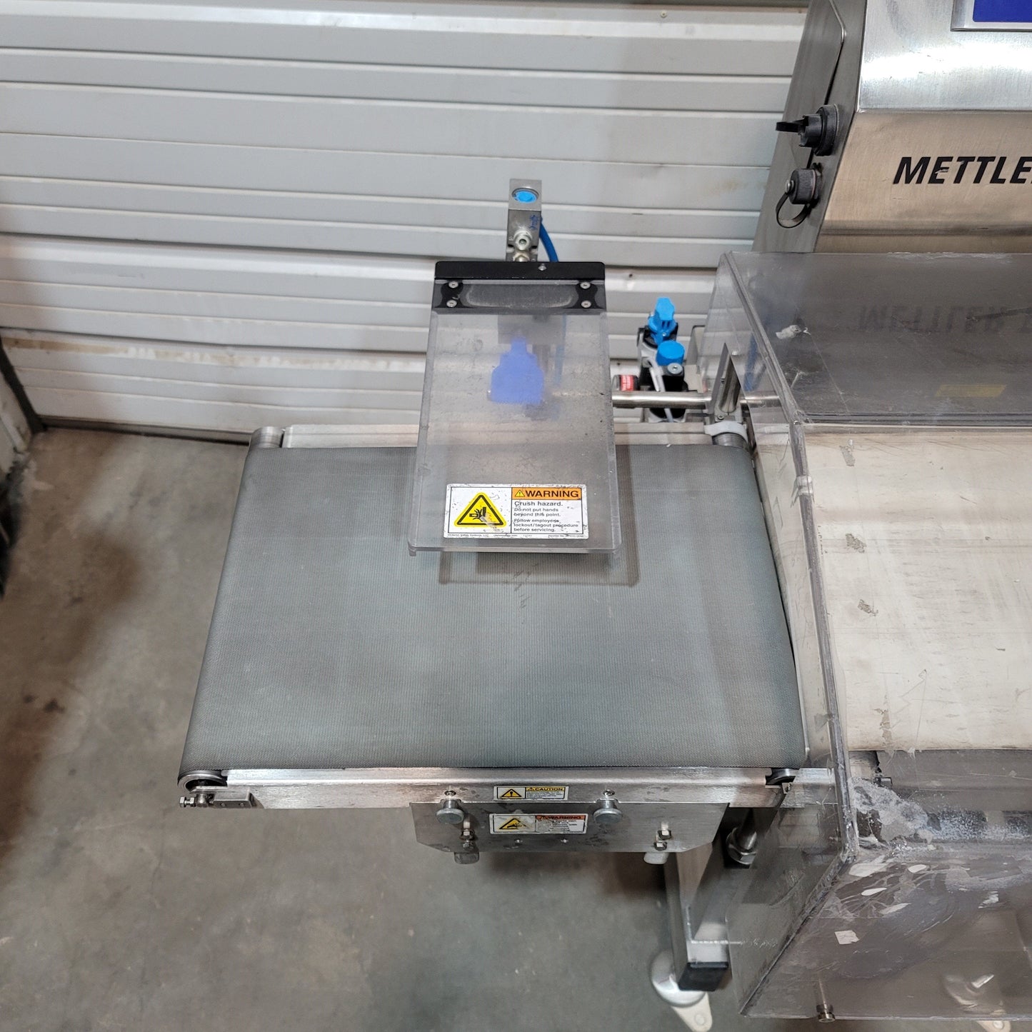 Used Mettler Toledo XC3 Hi-Speed Checkweigher Weighing Conveyor 0-3000g 110VAC 100ppm