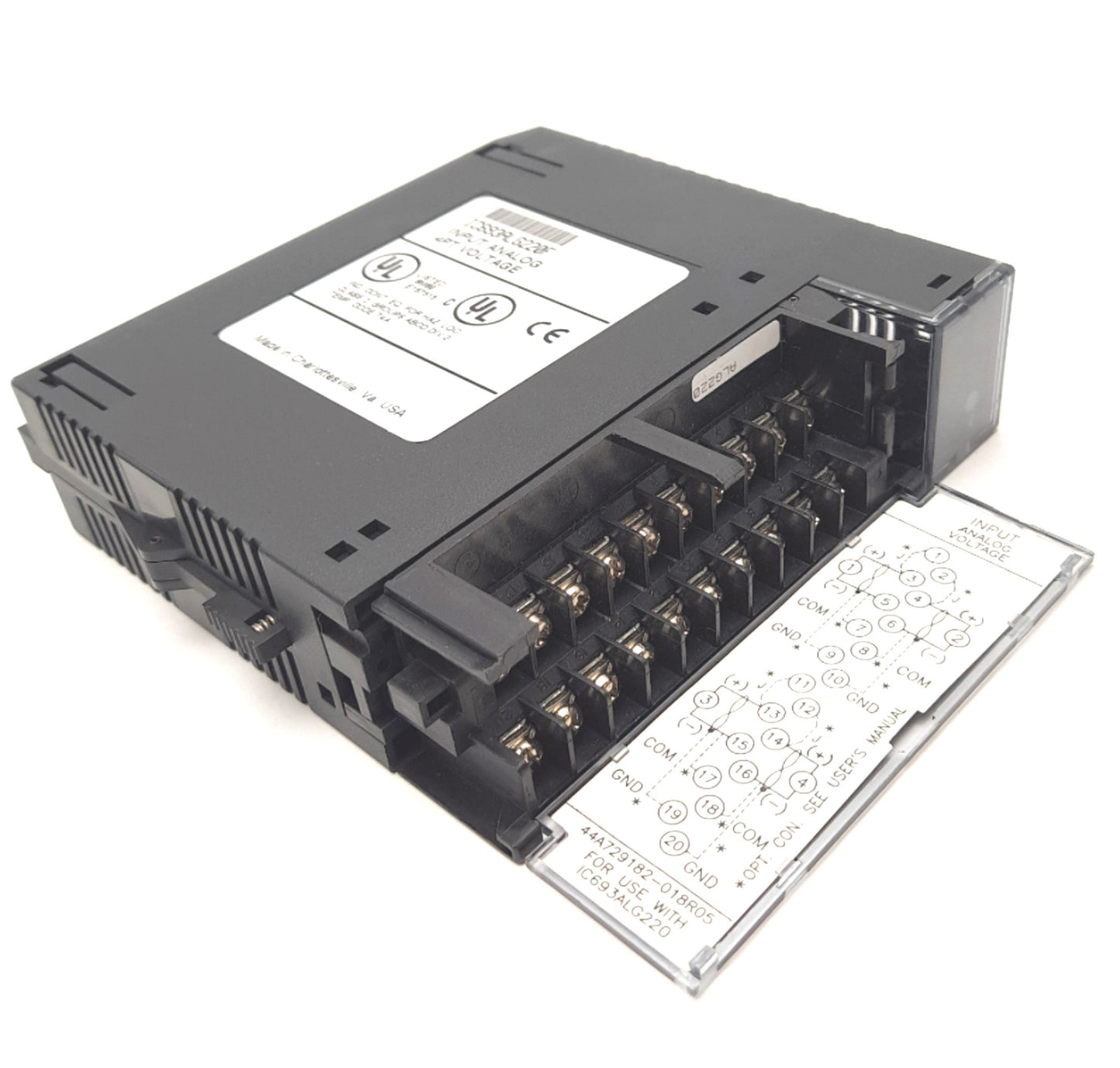 Used GE Fanuc IC693ALG220F PLC Analog Input Module 4 Points -10 to +10 VDC