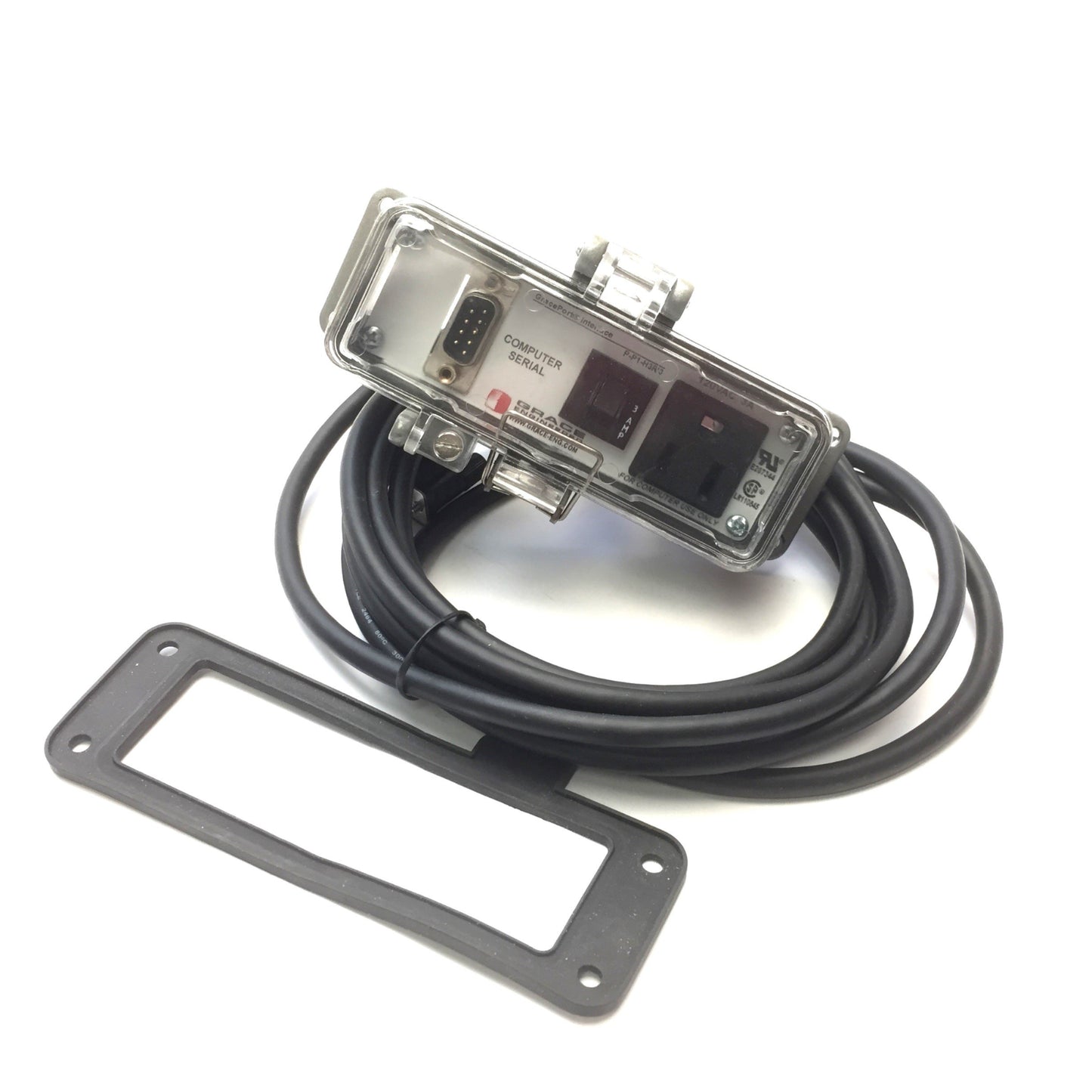 New – Open box Grace P-P1-H3R3 Enclosure Data Interface Port, Receptacle, DB9, Aluminum NEMA 12