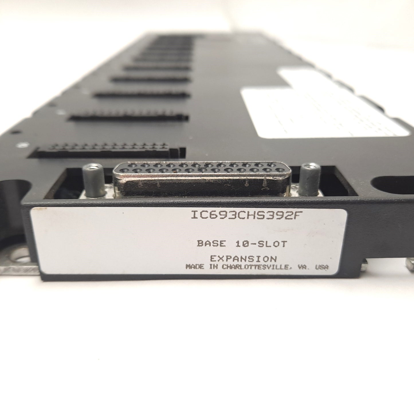 Used GE Fanuc IC693CHS392F Backplane, 10-Slot Expansion, Series 90-30 PLC