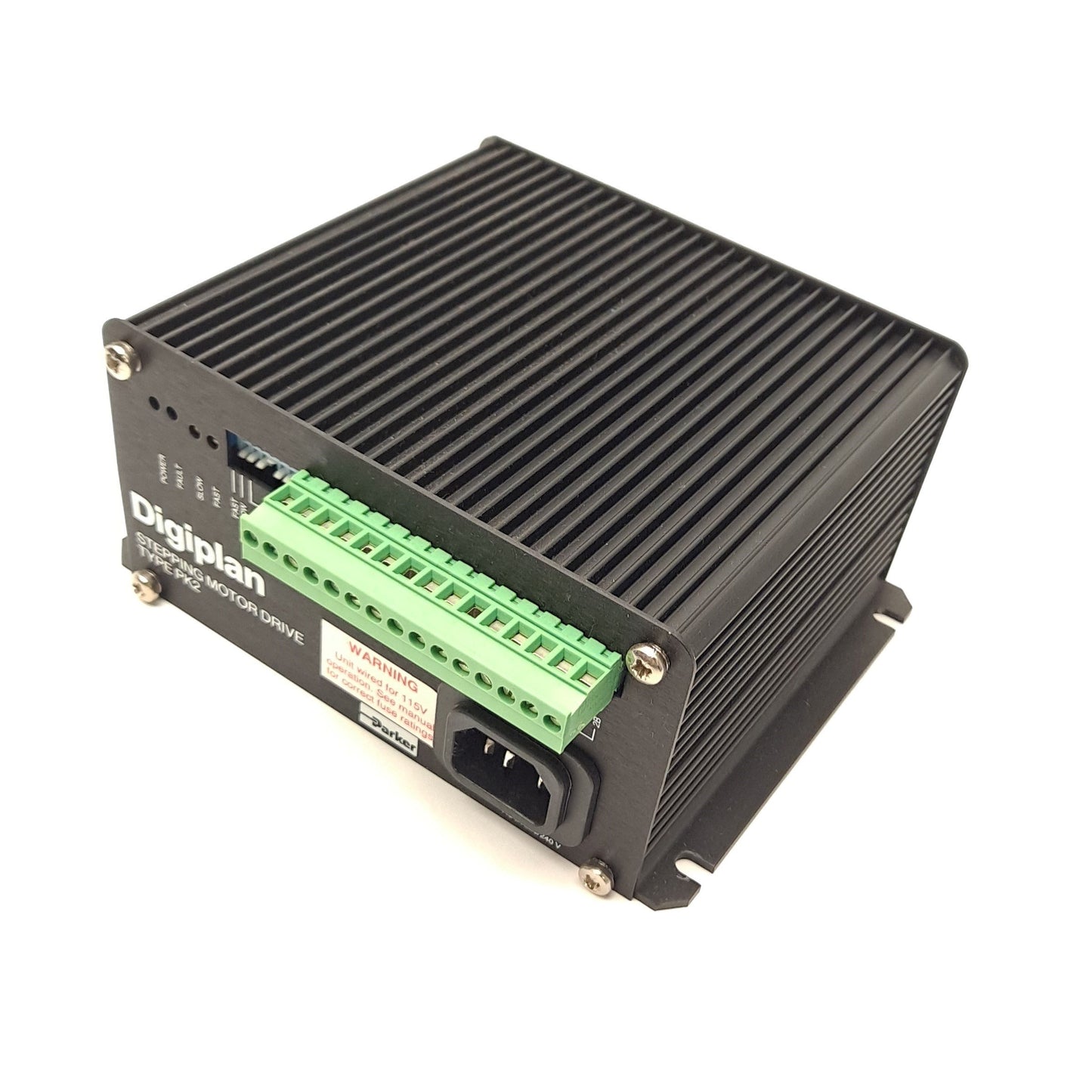 Used PARKER PK2/110V Digiplan Stepper Motor Drive Supply Volt. 115VAC