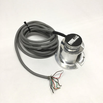 Used Accu-Coder/Parker E83 15S-19M1-1000N5D3HV-F10-CE-S251 Incremental Encoder, 1/4", 5VDC
