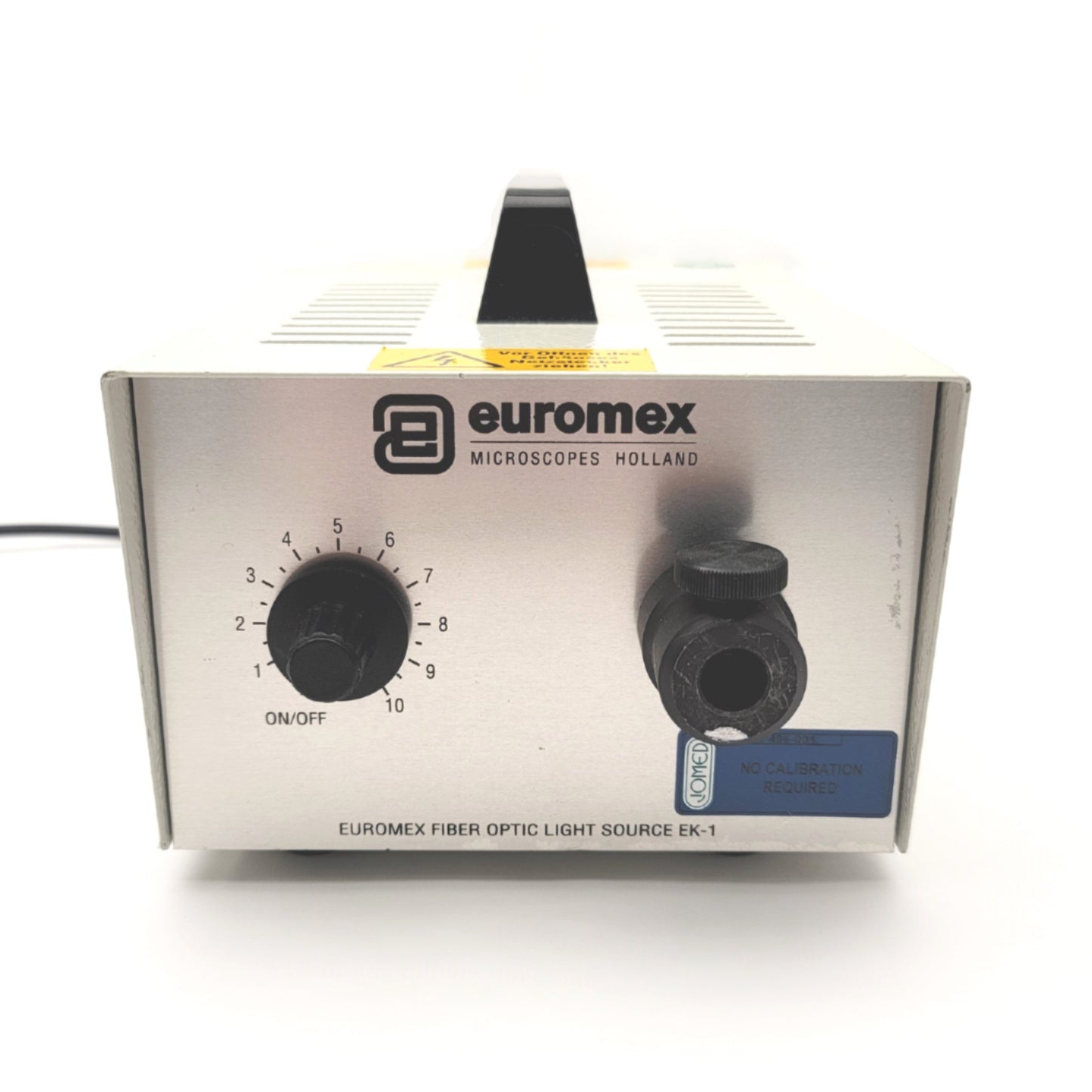 Used Euromex Illuminator EK-1 Fiber Optic Light Source 100W Halogen, 250VAC 50Hz 1.0A
