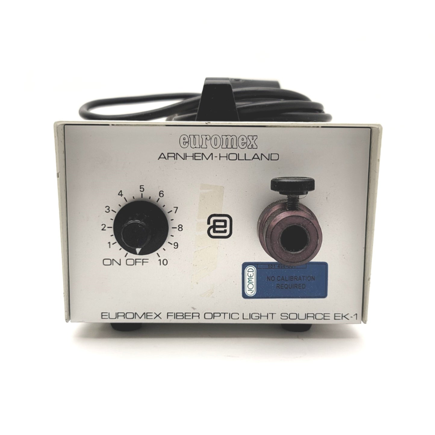 Used Euromex Illuminator EK-1 Fiber Optic Light Source 100W Halogen, 230VAC 50Hz 1.0A