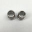 New – Open box Lot of 2 Julabo 8970445 Stainless Barbed Adapter Fittings for 12mm ID Tubing