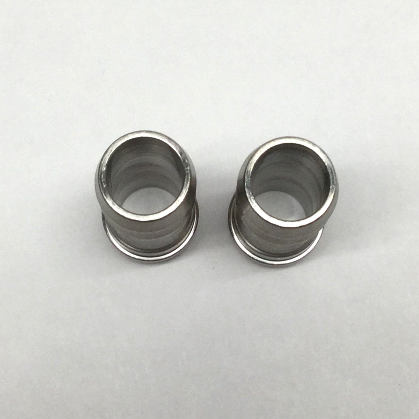 New – Open box Lot of 2 Julabo 8970445 Stainless Barbed Adapter Fittings for 12mm ID Tubing