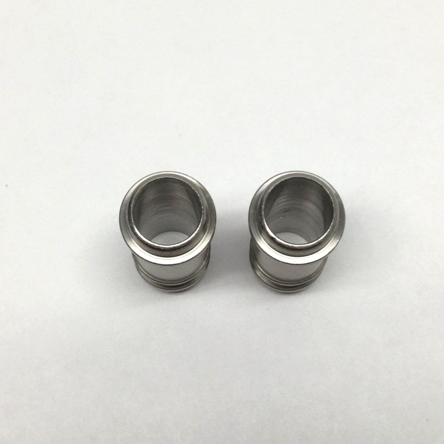 New – Open box Lot of 2 Julabo 8970445 Stainless Barbed Adapter Fittings for 12mm ID Tubing