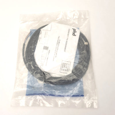 New PHD 63549-05 Connector 175xx Female 3 Wire 5 Meter Length