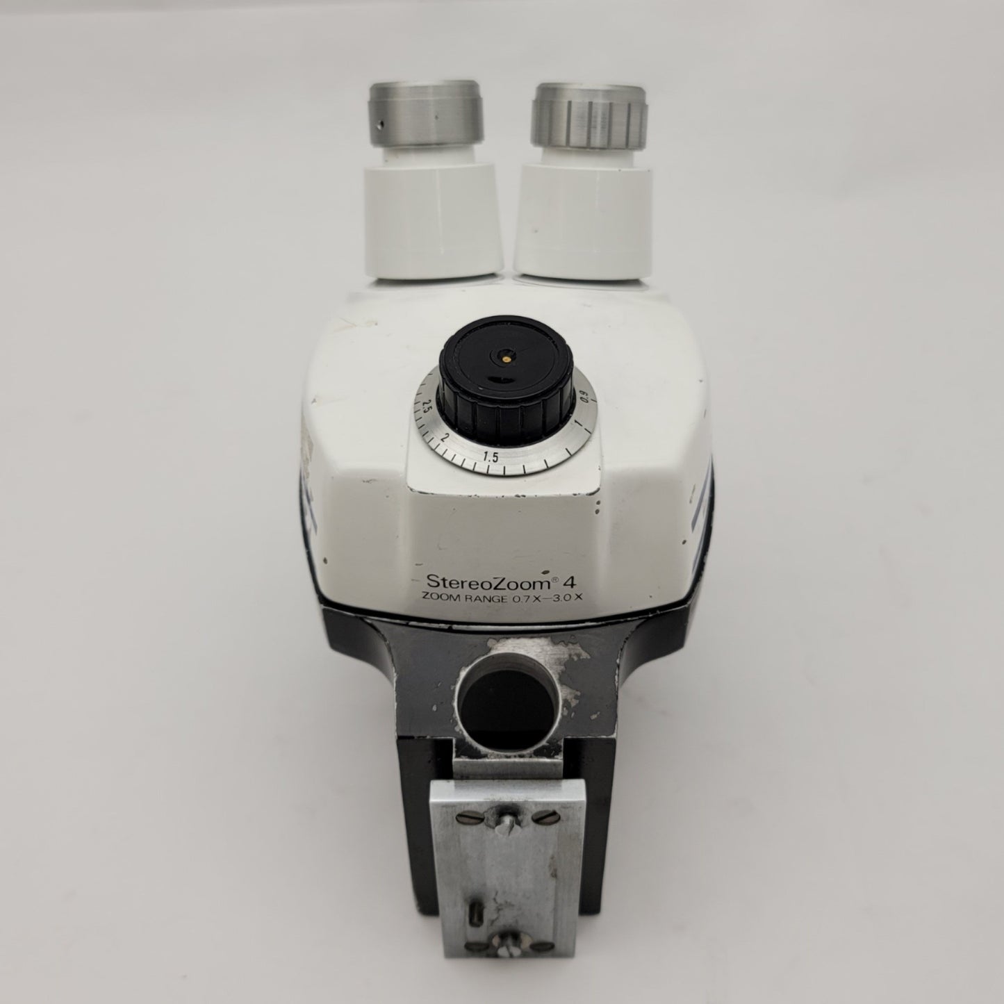 For parts or not working Bausch & Lomb StereoZoom 4 Binocular Zoom Microscope 0.7x to 3x *No Eye Pieces*