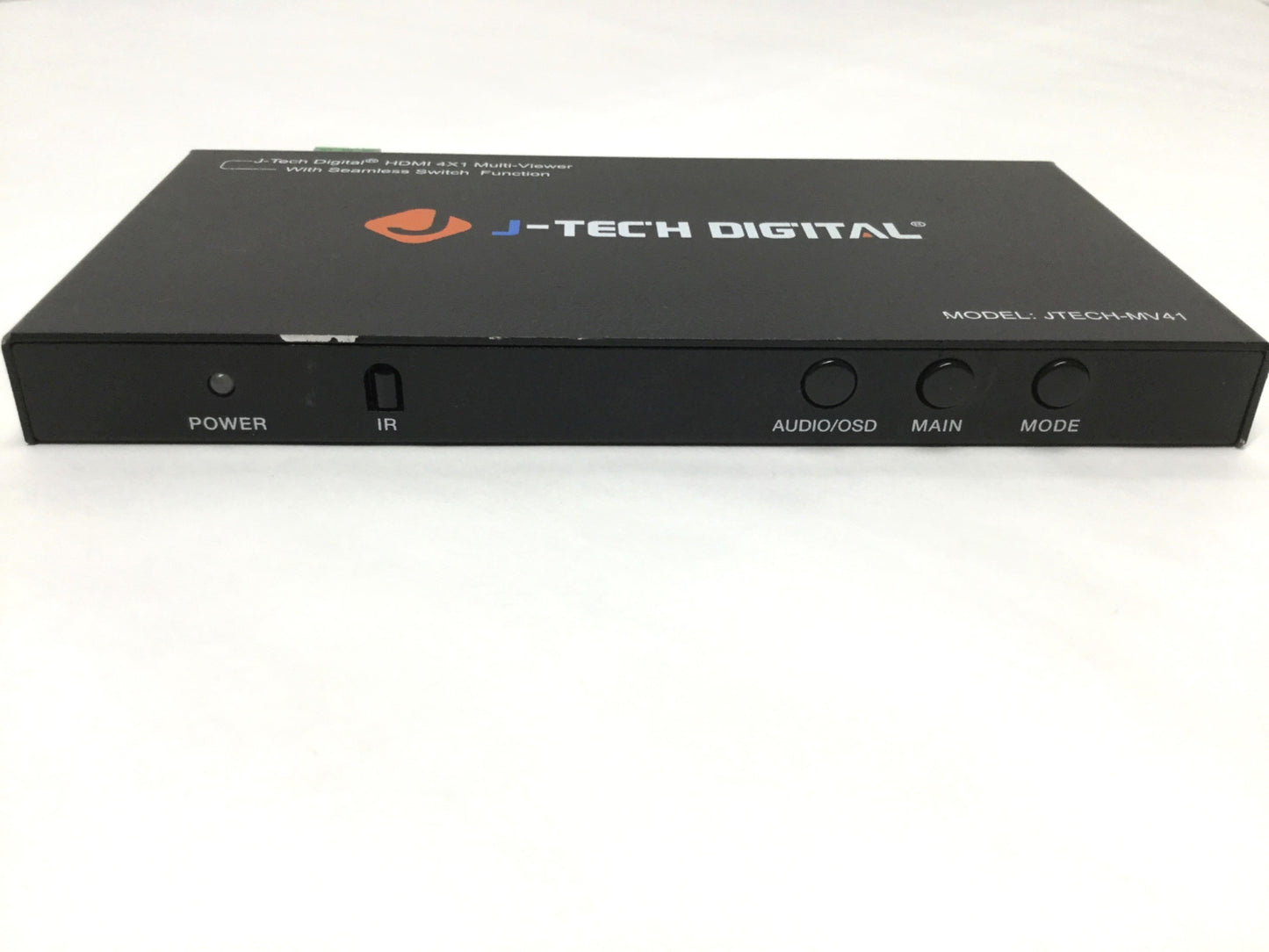 Used J-Tech JTECH-MV41 Quad Multi-Viewer Seamless Switch Processor 4x HDMI 1080p
