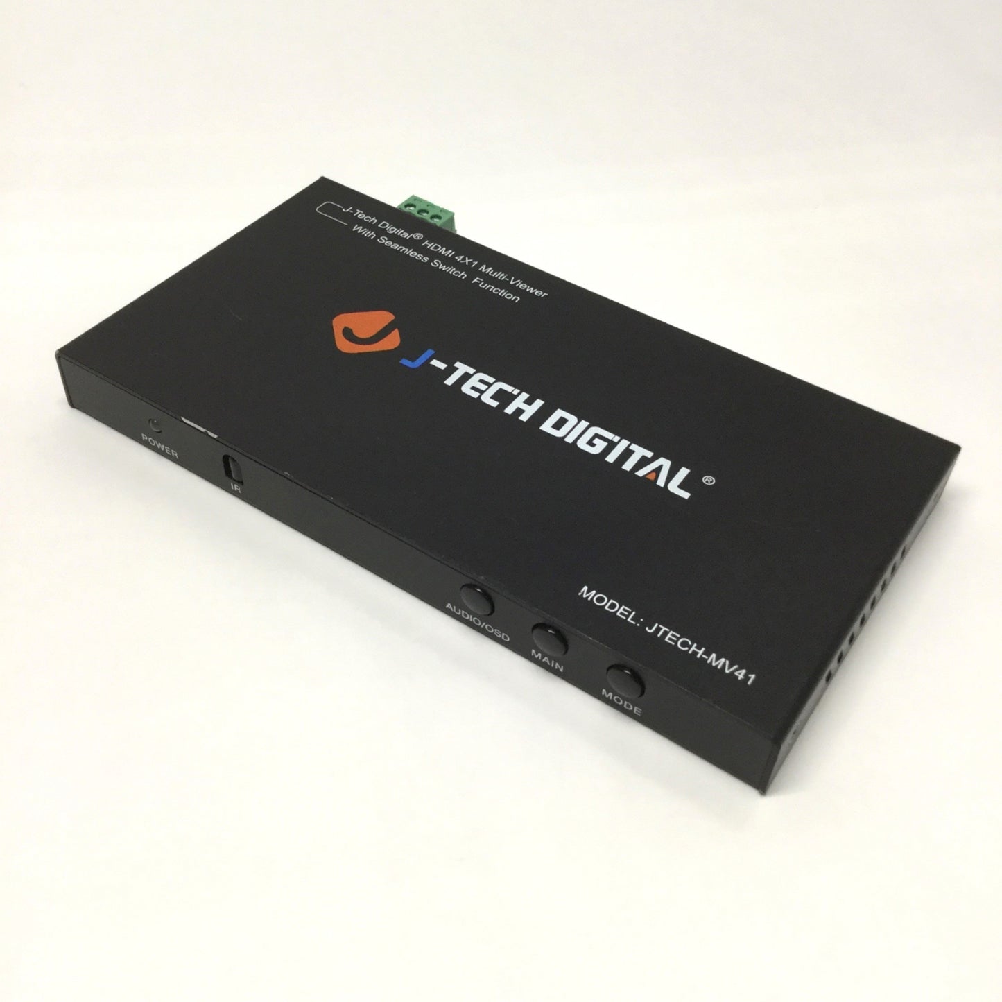 Used J-Tech JTECH-MV41 Quad Multi-Viewer Seamless Switch Processor 4x HDMI 1080p