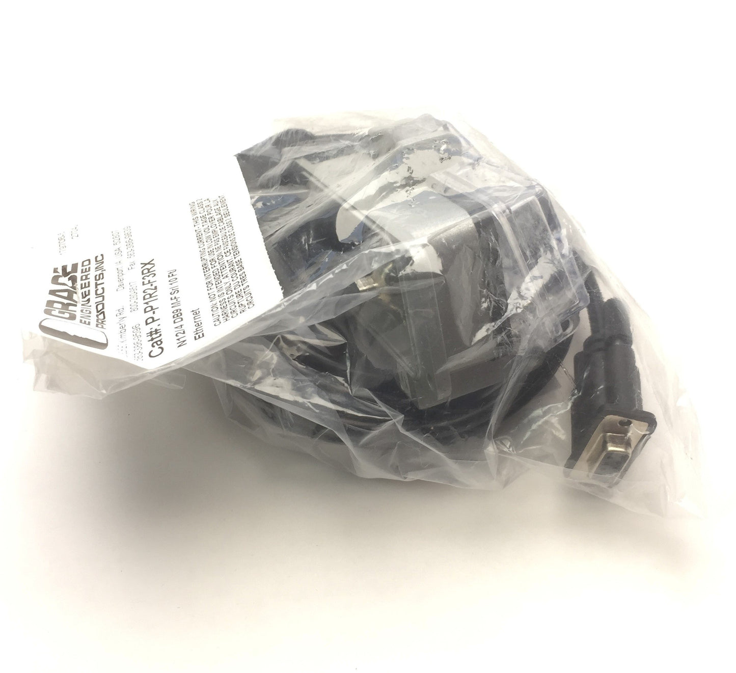 New – Open box Grace P-P1R2-F3RX Enclosure Panel Interface Connector DB9 Serial RJ45, UL Type 4