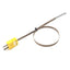 Used OMEGA 88304K Thin Leaf K-Type Thermocouple For Layered Surfaces 19", 420°F Max