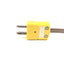 Used OMEGA 88304K Thin Leaf K-Type Thermocouple For Layered Surfaces 19", 420°F Max