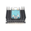Used Continental SVDA/3V25 Solid State Relay W/Heatsink 24-330VAC 25A 4-32VDC Control