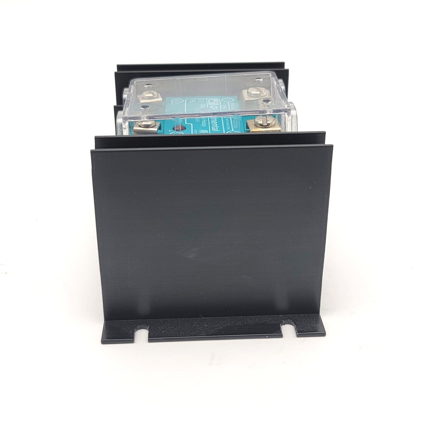 Used Continental SVDA/3V25 Solid State Relay W/Heatsink 24-330VAC 25A 4-32VDC Control