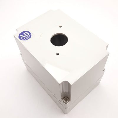 Used Allen Bradley 198E-AS756D Plastic Button Enclosure 175mm x 125mm x 150mm *Holes*