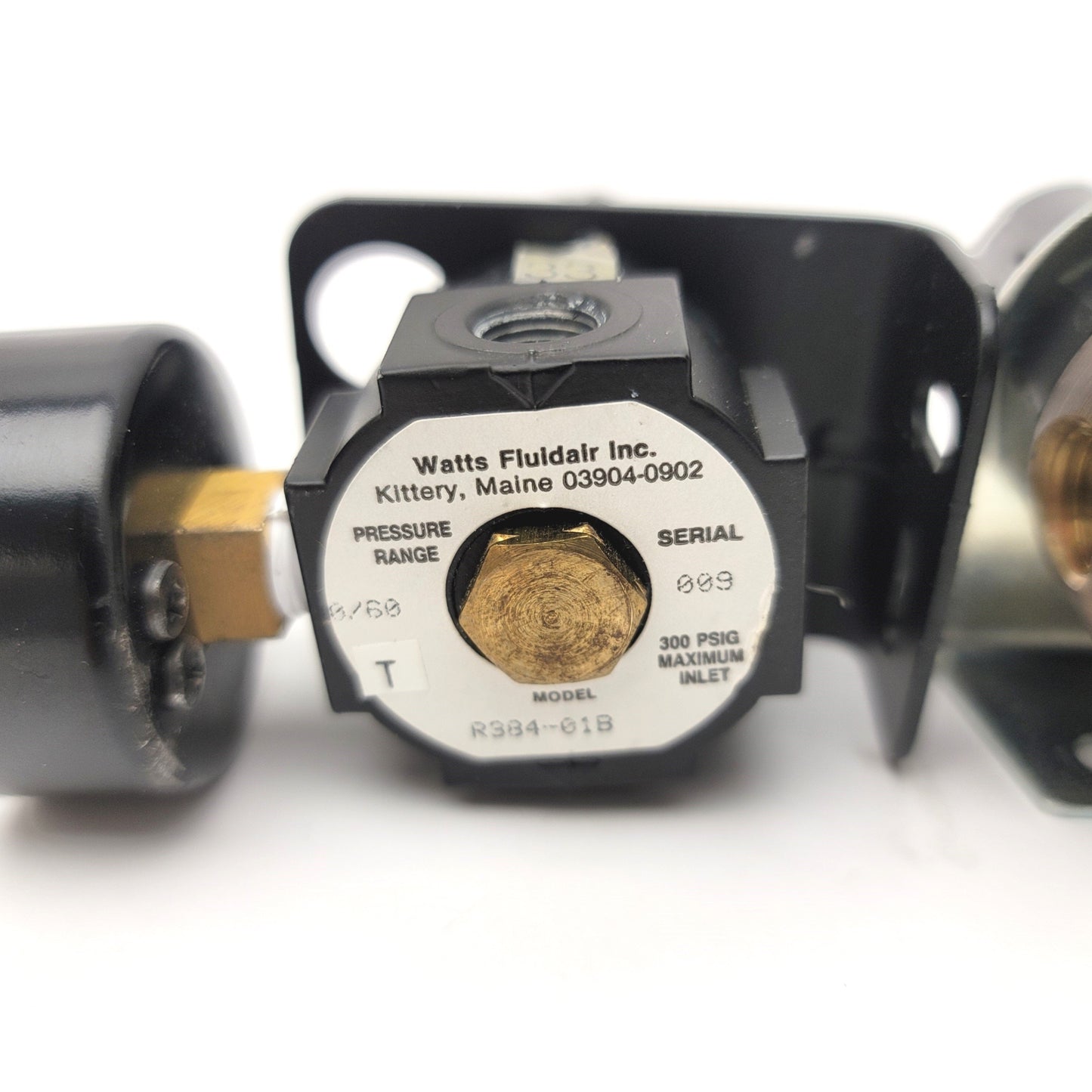 Used Lot Of Assorted Watts Fluidair Pressure Regulators R364-02B, R384-01A, R384-01B