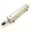 Used SMC NCGBA25-0300 Pneumatic Cylinder, Bore: 1", Stroke: 3", Ports: 10-32