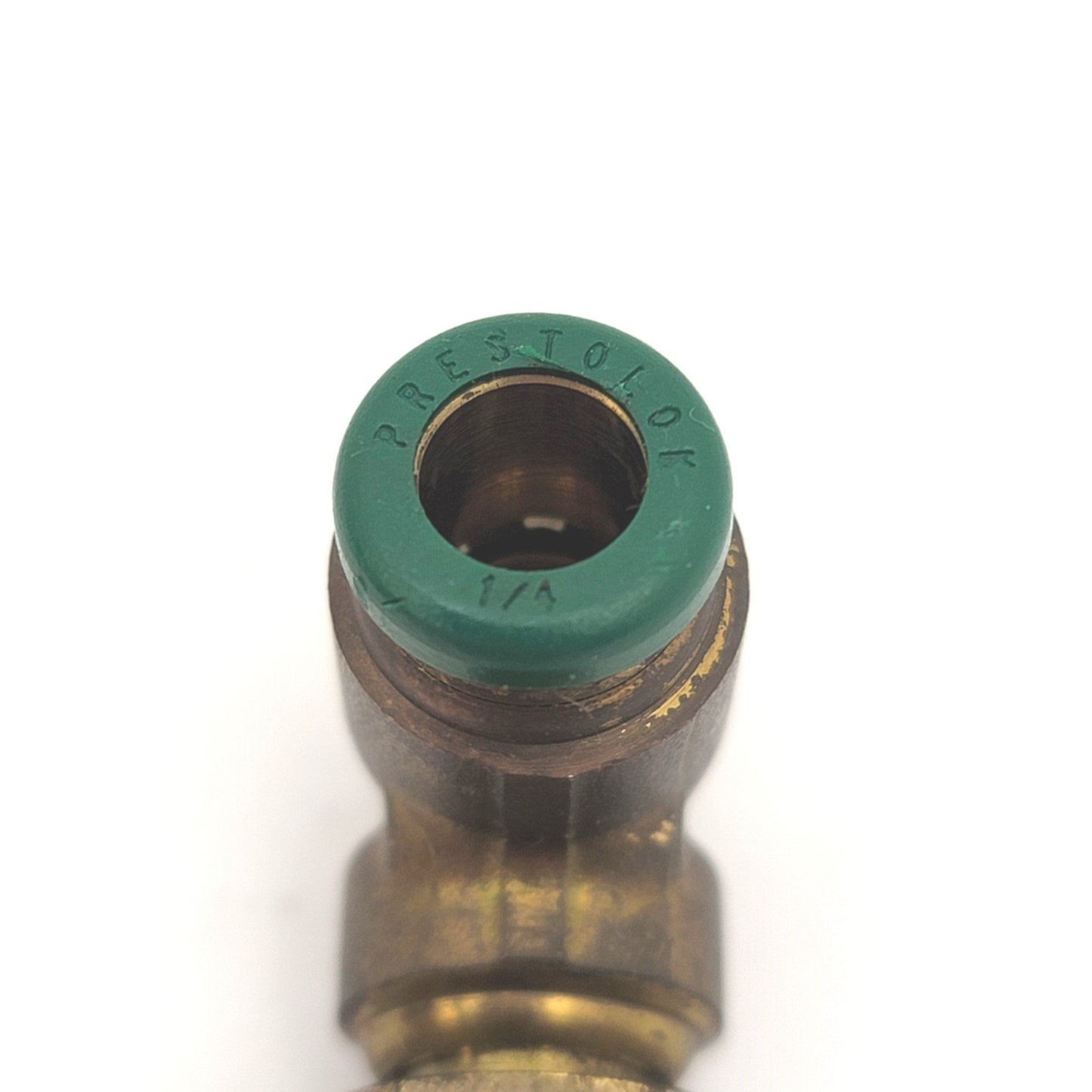 Used Lot Of 10 Parker W169PLP-4-4 Prestolok Fittings 90° Elbow 1/4" Tube To 1/4"NPT
