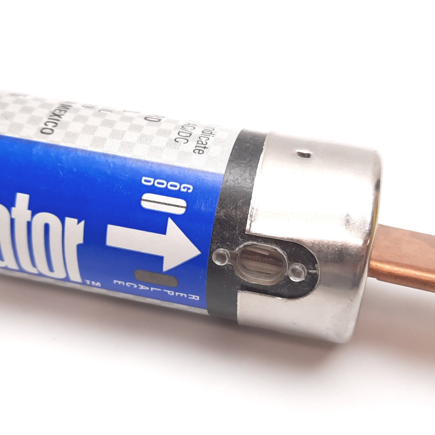 Used Littelfuse FLSR 200 ID Indicator Fuse, Time Delay Dual Element, 75-600VAC 200A