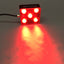 Used Banner LEDRA70XD5-XQ 70mm Machine Vision Area Light High Intensity Red LED 24VDC