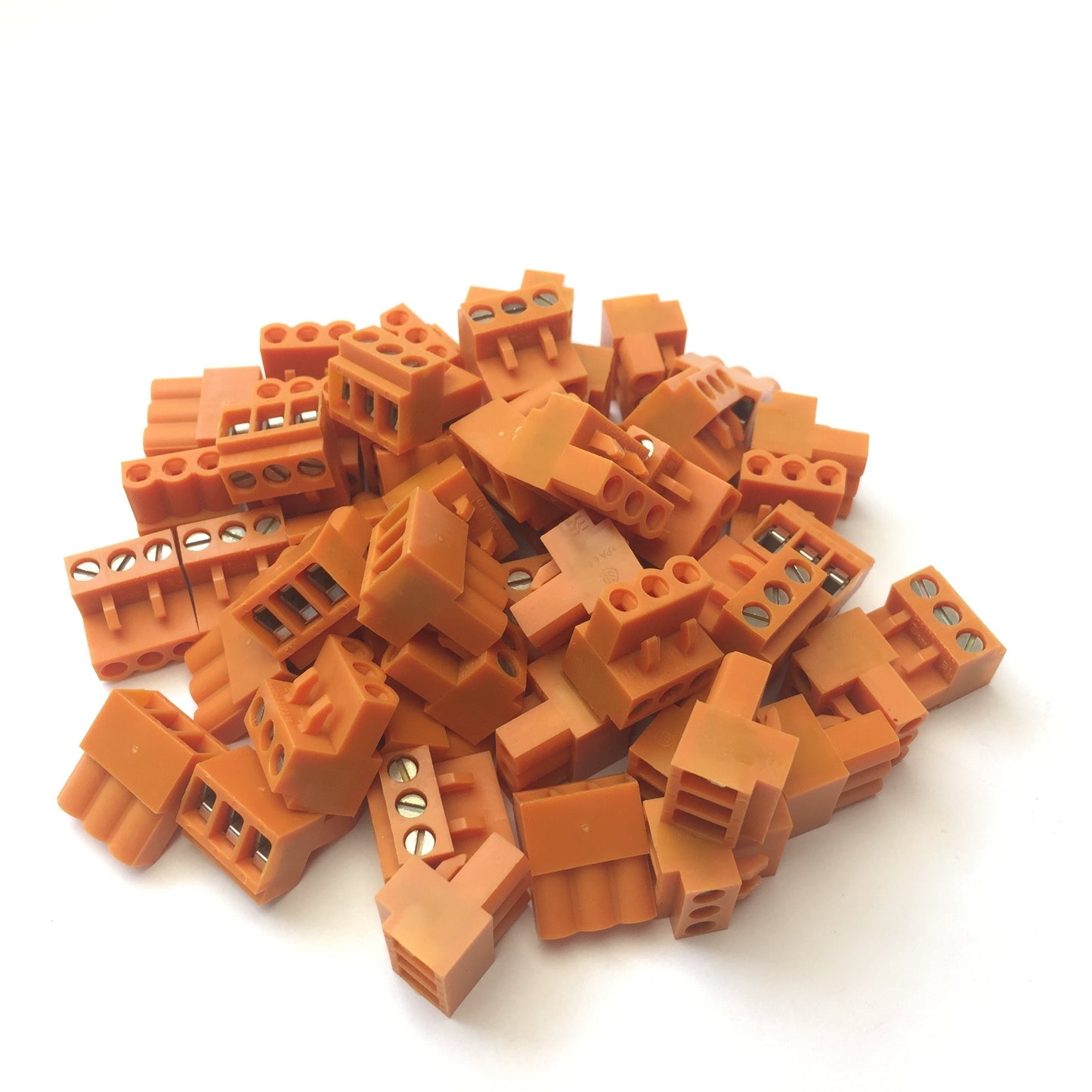 New – Open box Lot of 50 Weidmuller 1716330000 Pluggable Terminal Blocks, 3-Position, 26-14 AWG