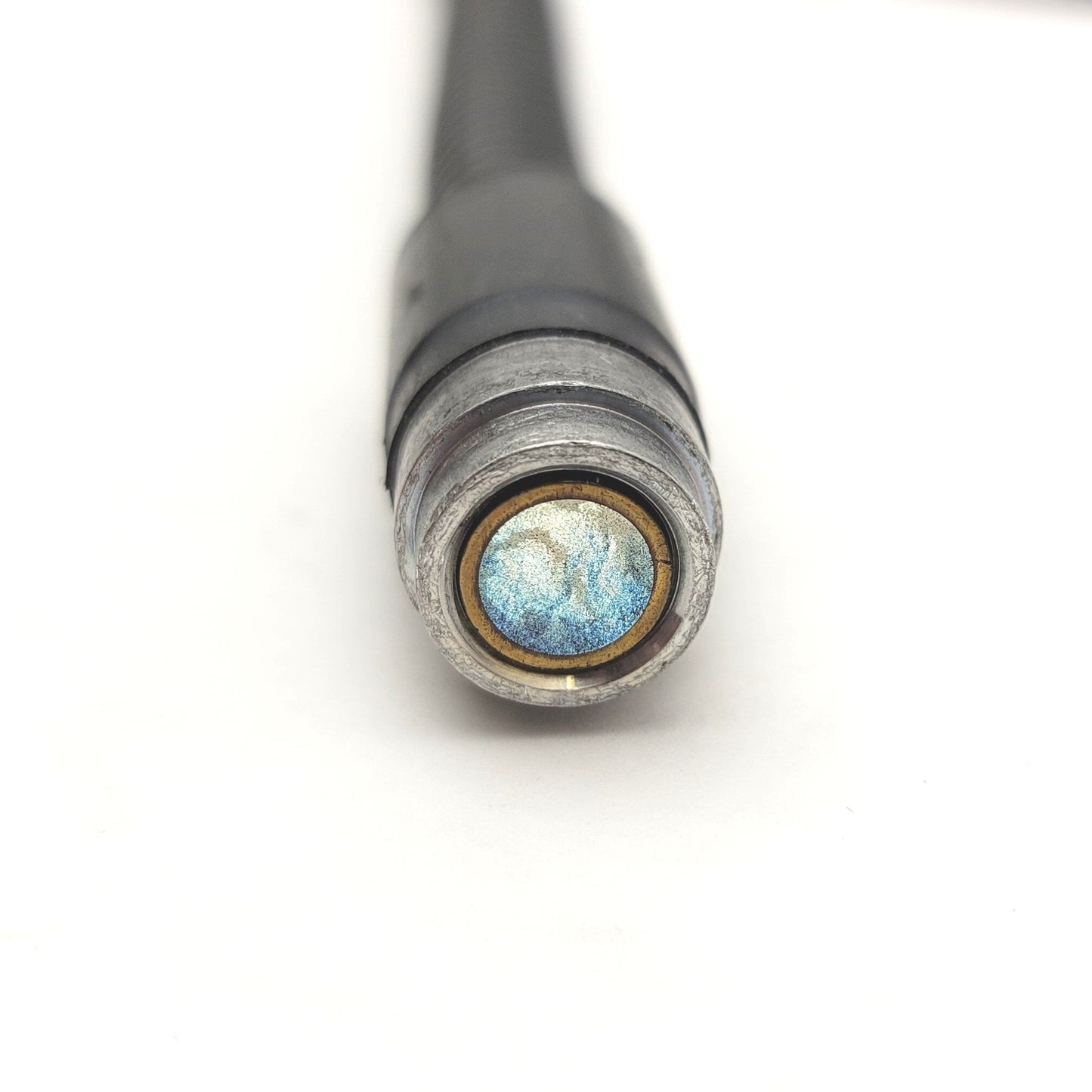 Used Leeds Fiber Optic Microscope Ring Light, ID: 49mm, Length: 46", Bundle: 9.3mm