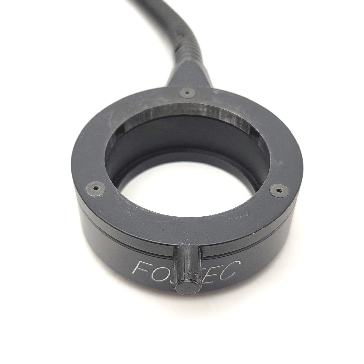 Used Fostec A08600 Universal Fiber Optic Ring Light 47-62mm I.D. 33" Long, 3/8" Fiber
