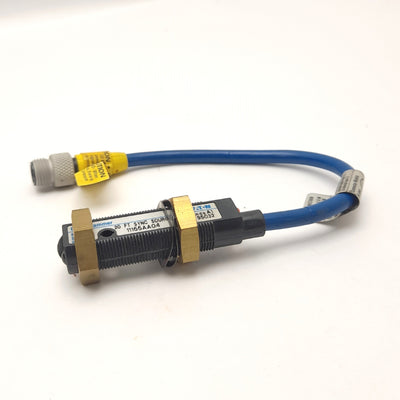Used Eaton 11155AA04 Photoelectric Sensor 20' Max SSR Output 20-132VAC or 15-30VDC