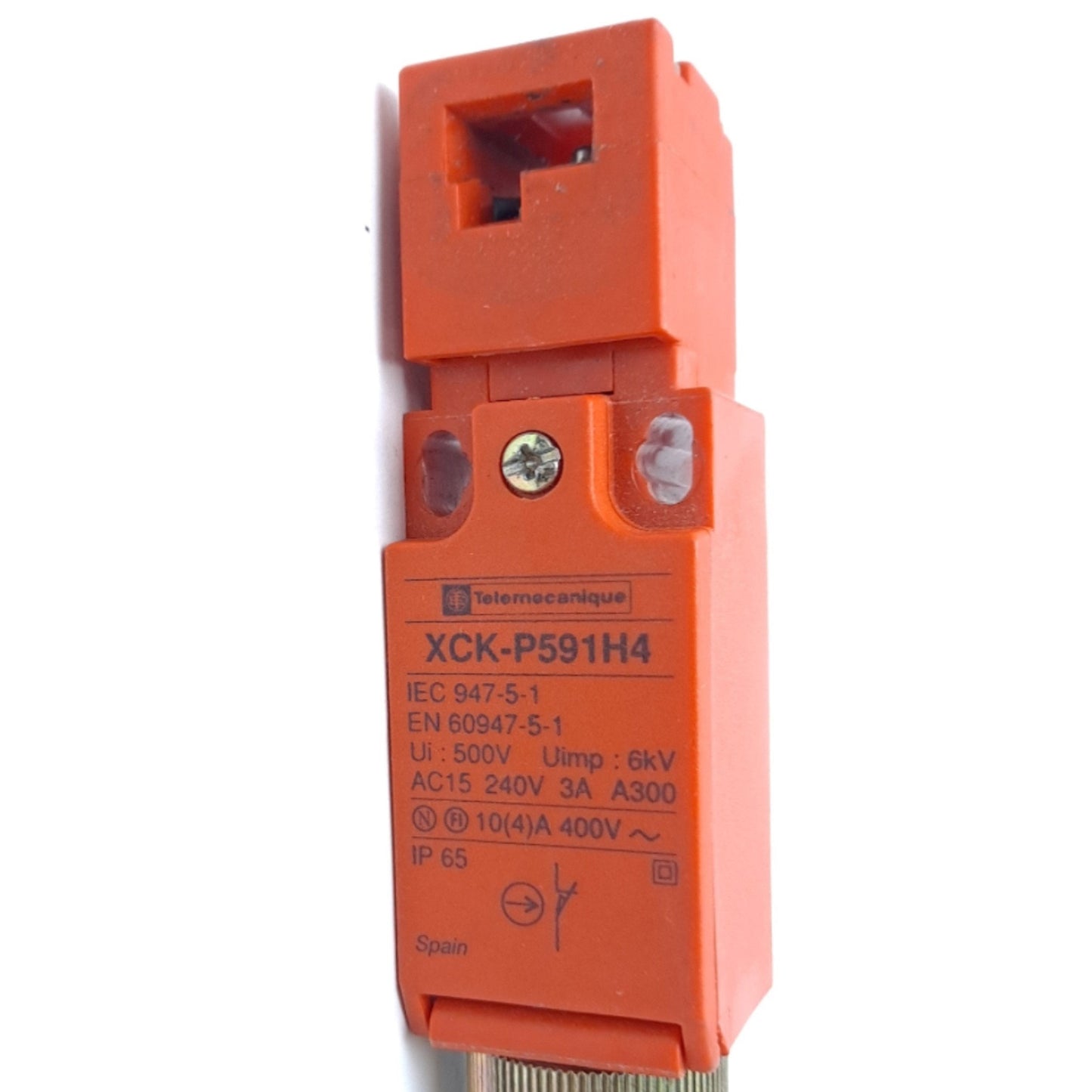 Used Telemecanique XCK-P591H4 Safety Interlock Switch Single Pole NC 240VAC 3A