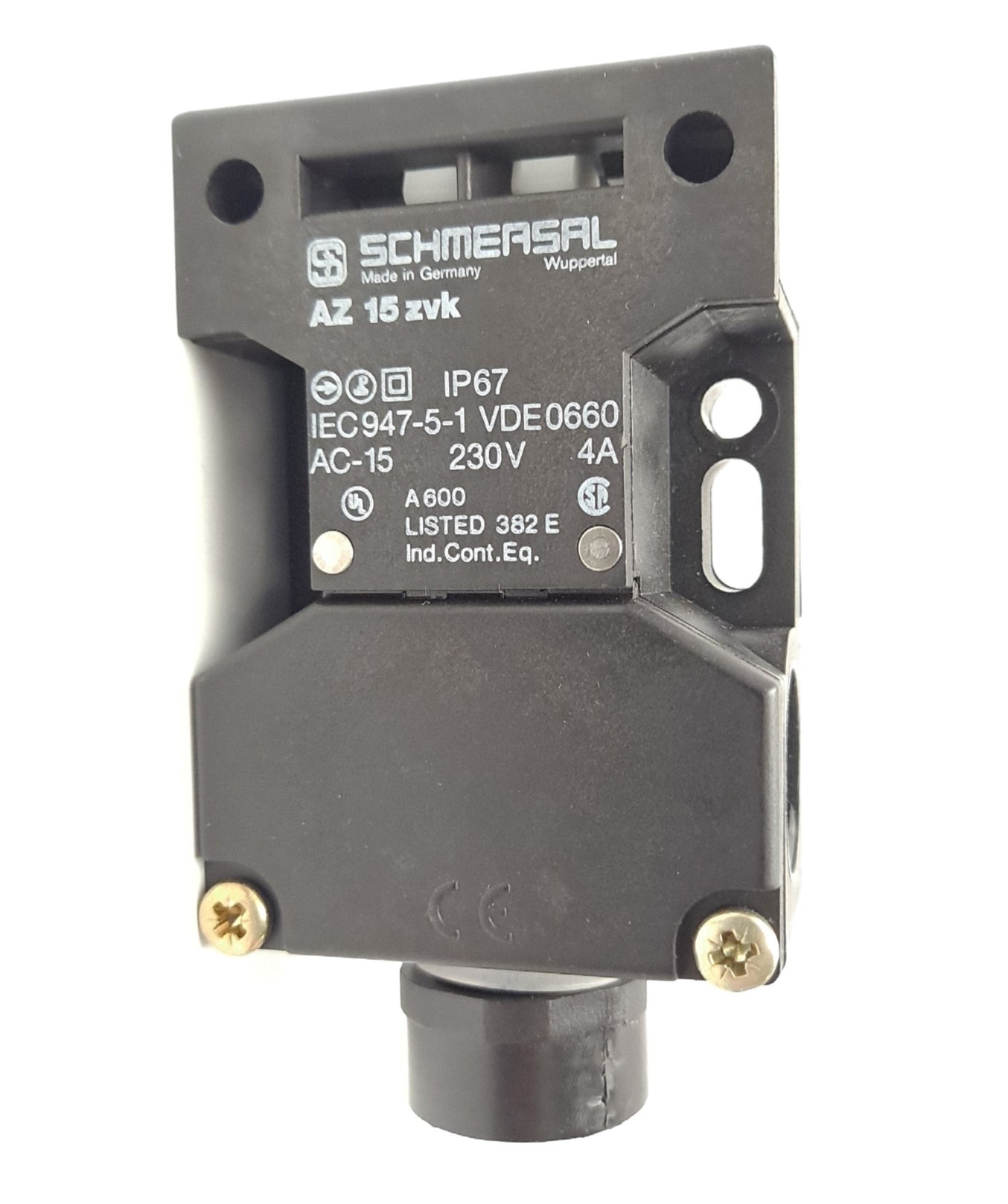 New – Open box Schmeasal AZ15ZVK Keyed Safety Interlock Switch NC 230VAC 4A W/Key