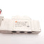 Used SMC SY5120-5LZD-01 Solenoid Valve, 2-Position 5-Port, 24VDC, 0.15-0.7MPa, Rc1/8