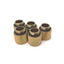 Used Lot of 5 Telemecanique DE9.RA1012 Conduit Adapter 1/2 NPT Female to 3/4-16 Male