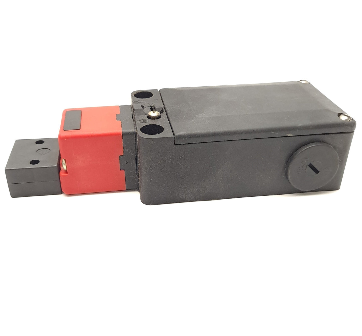Used Pizzato FS 2996D024-F3 Safety Interlock Switch 24VAC 24VDC 10 Amp W/Key