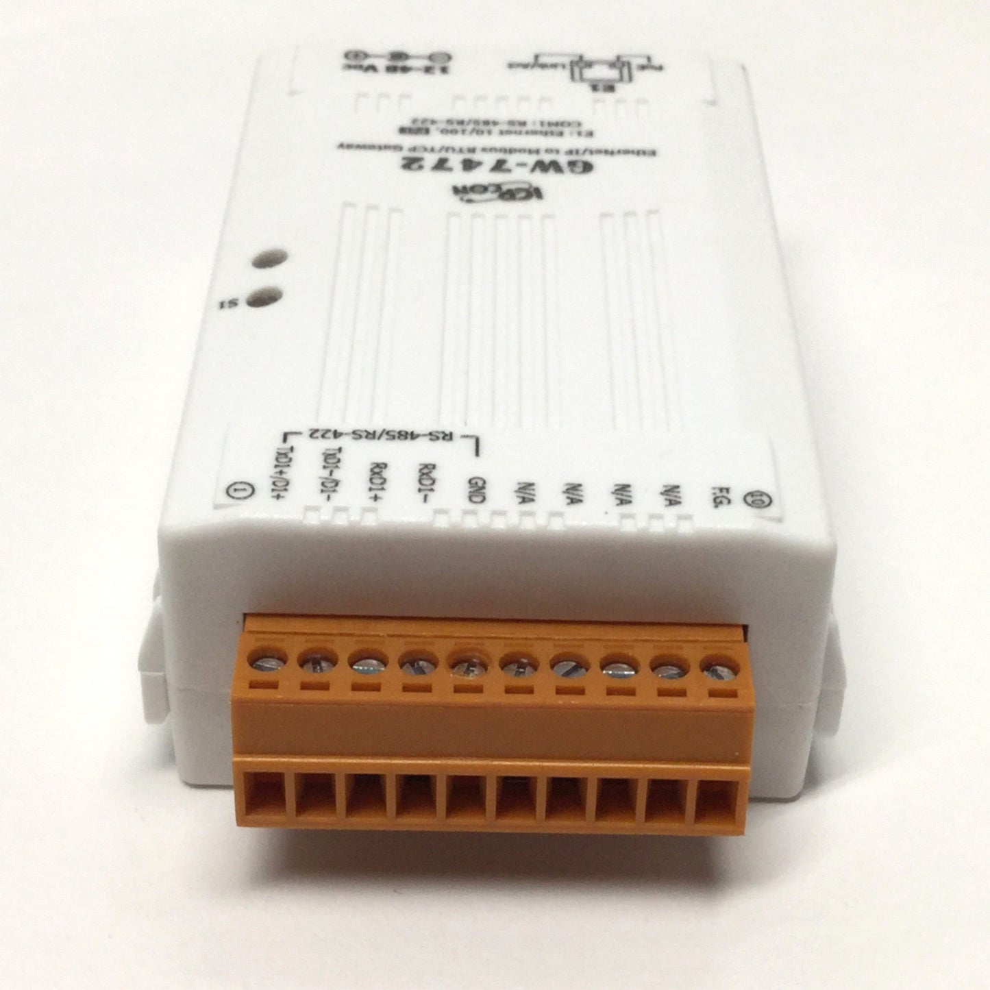 Used ICP GW-7472 EtherNet/IP to Modbus RTU/TCP Gateway Adapter RJ45, RS-485/RS-422