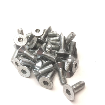 Used Lot of 35 Bosch 3842517613 Countersunk Flat-Head Screw for Extrusion, S12x30