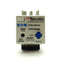 Used Eaton E05NAXRE3A IEC Solid State Overload Relay, Size A, 3.8-12A, 3-Pole, 24VDC