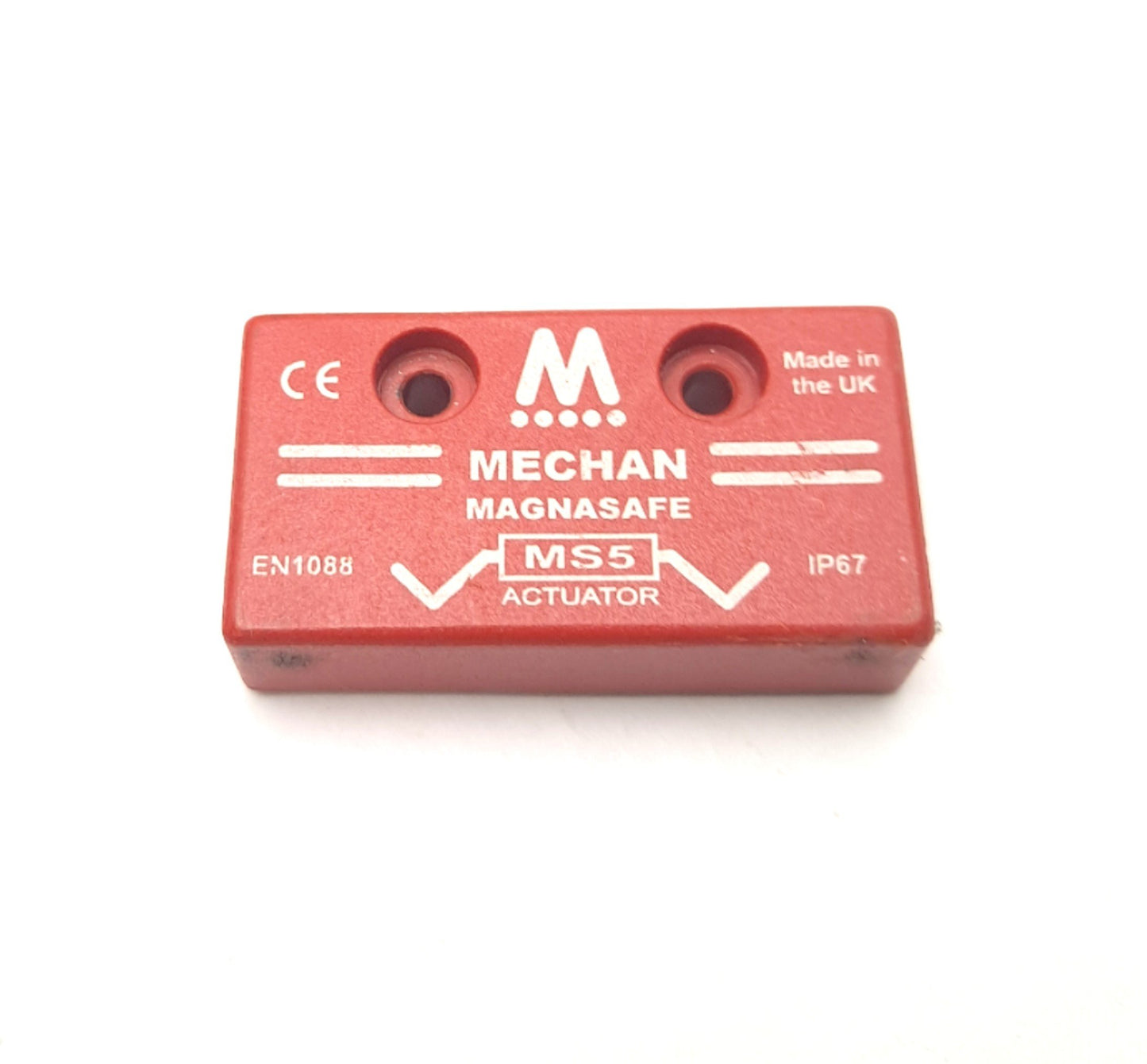 Used Mechan MS5-21-DC Magnetic Safety Switch Output Rating 500mA 24VDC 2NO/1NC