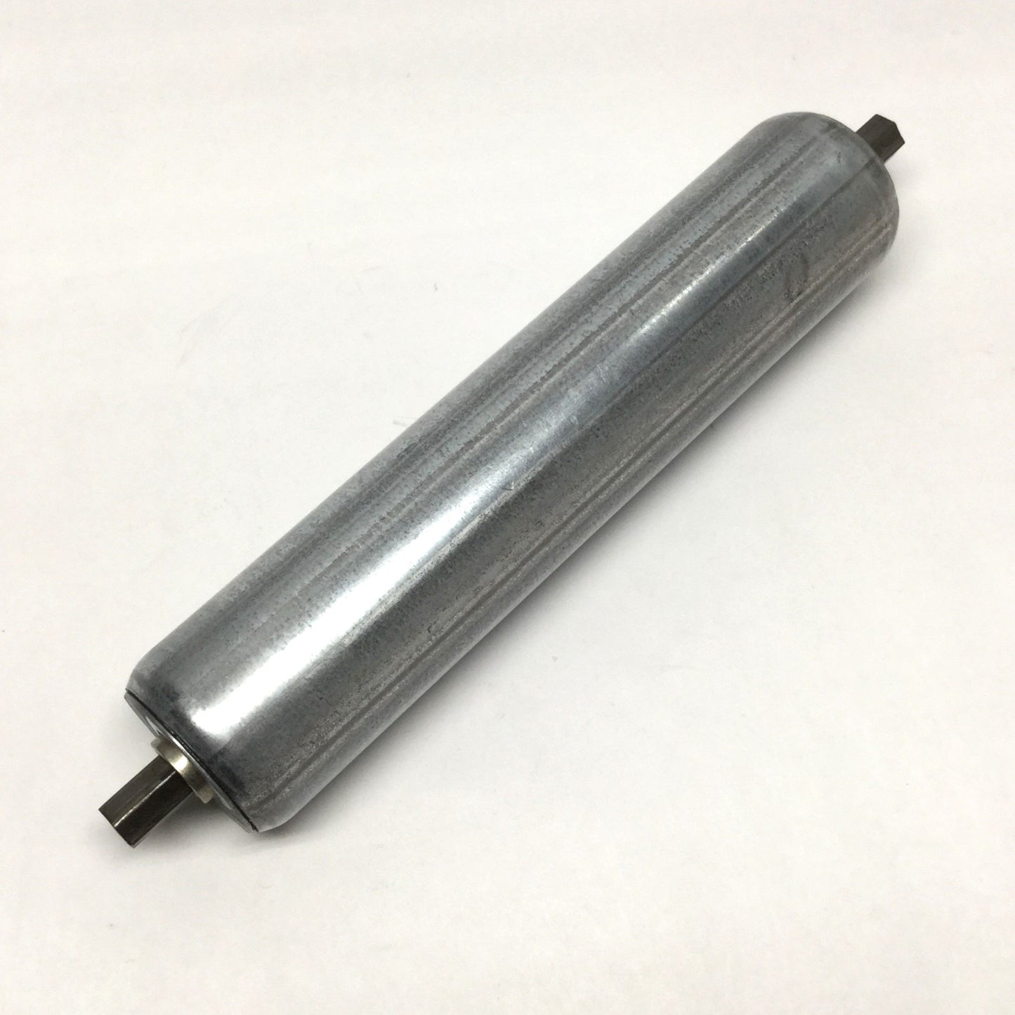 Used Pro-Hawk TB1775 Gravity Conveyor Roller Ø1.9" x 9" Frame 7/16" Hex Axle w/Spring