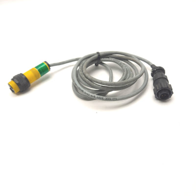 Used Banner S18SP6FF50-66373 Photoelectric Sensor 50mm PNP 150mA M18 Barrel 10-30 VDC