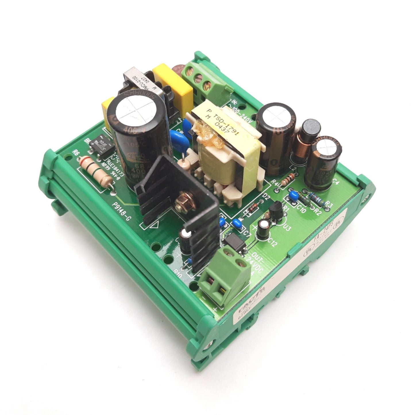 Used Automation Direct FA-24PS Facts Power Supply, In: 120/240VAC, Out: 24VDC 30W