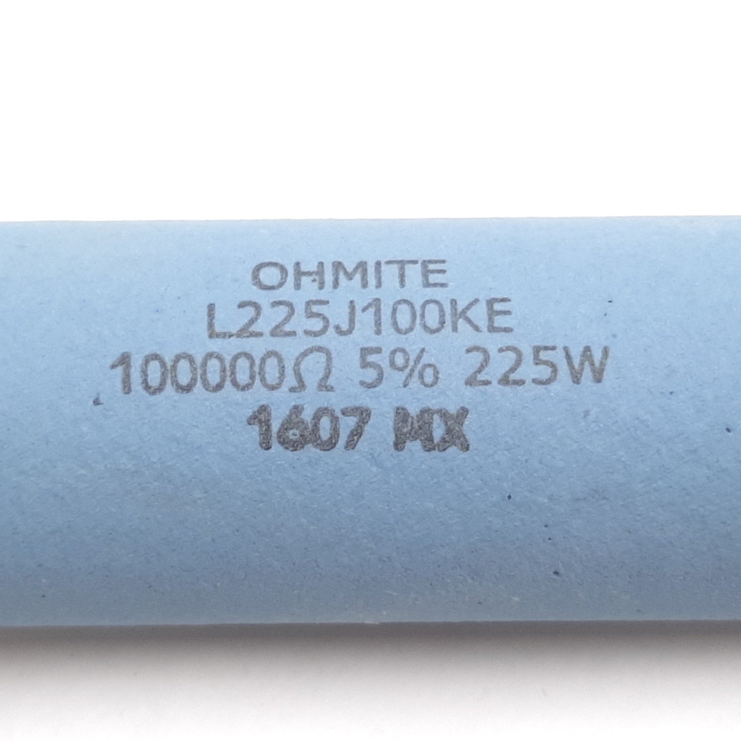 New – Open box Ohmite L225J100KE Power Resistor, Watts: 225W, 100k Ohms, Tolerance: 5%