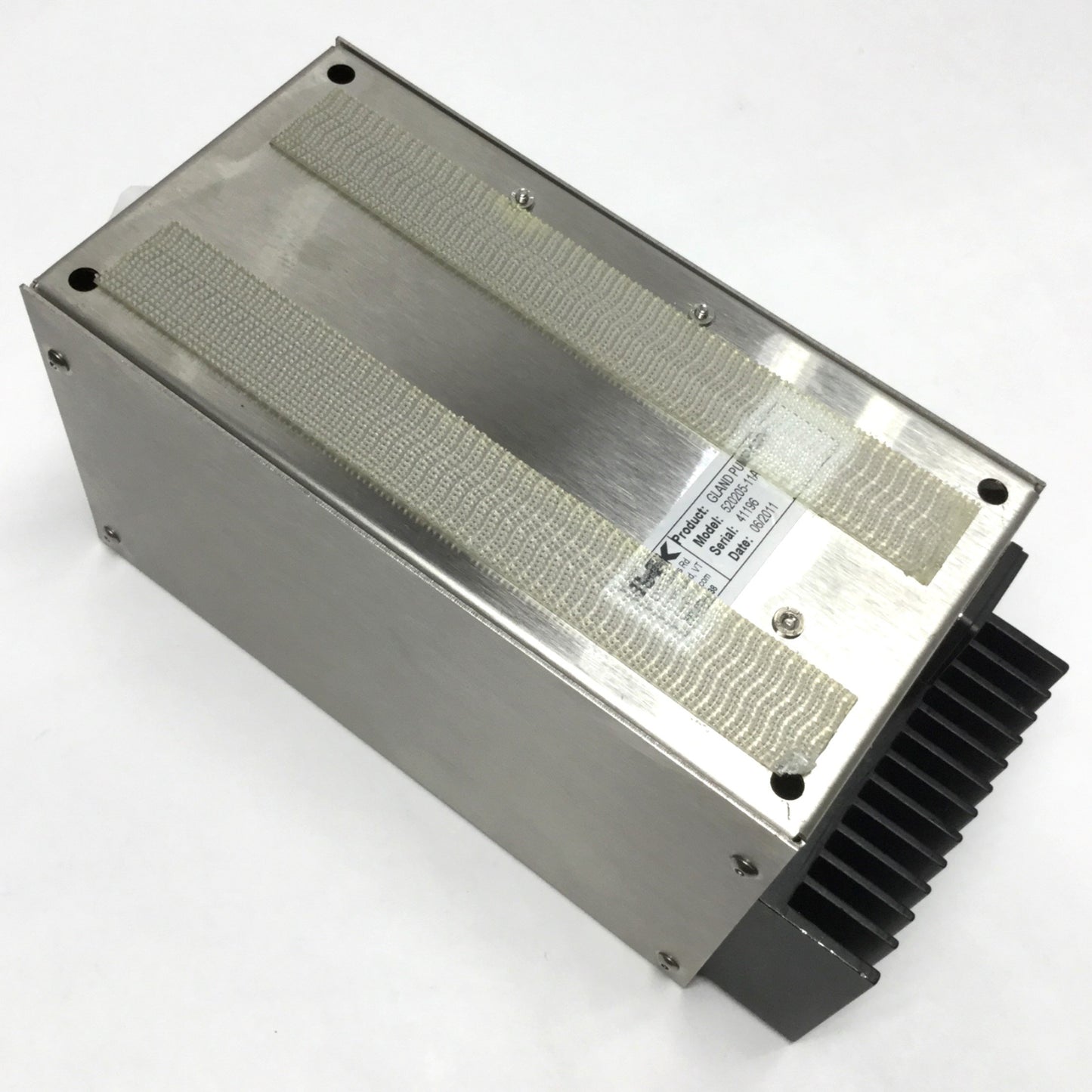 Used IVEK 520205-11A Fluid Circulation Metering Gland Pump 115VAC, Micro 54µl/stroke