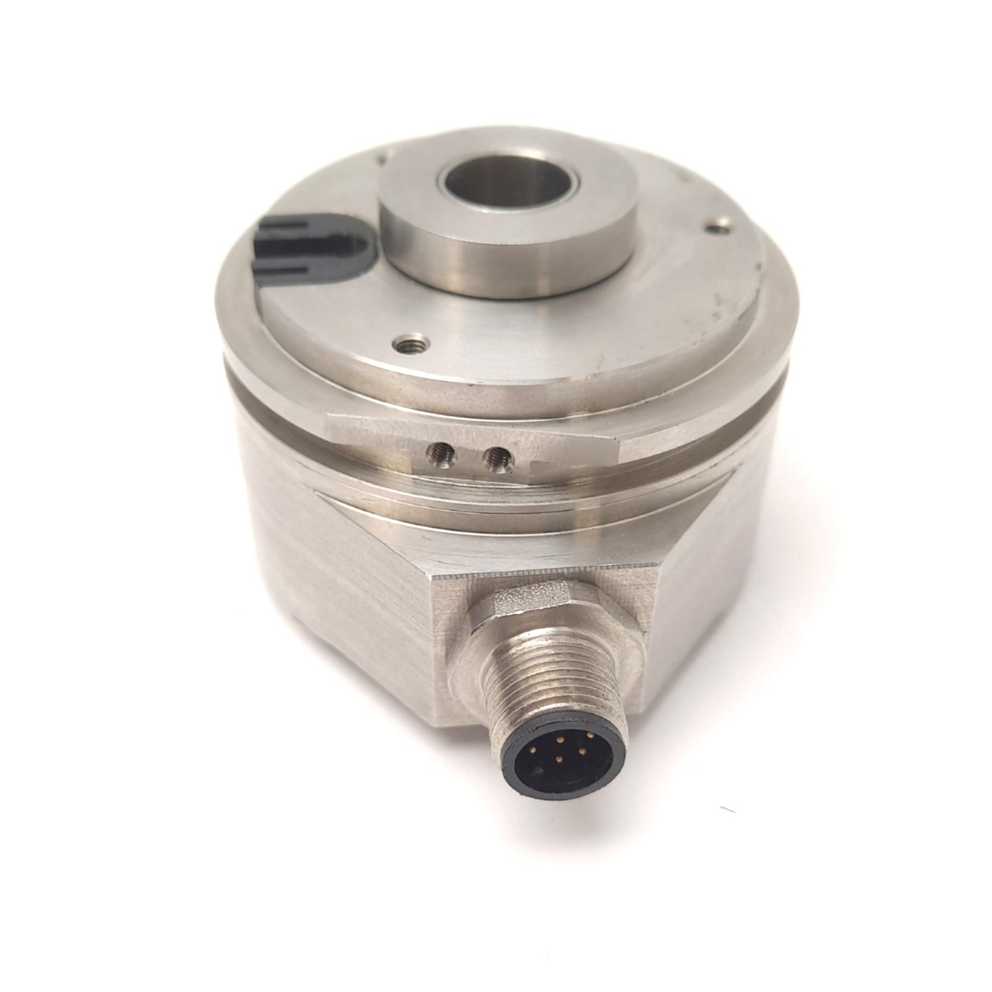 Used Kubler Turck T8.5826.18x2 191768 Incremental Encoder Bore 12mm M12 8 Pin Male