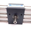 Used Rotomation A12-90-0-90-S37-3A-10.32-2 Rotary Actuator, 180°, 3/8" Shaft