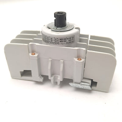Used Cutler-Hammer C362N40 Disconnect Switch 600VAC 40A 3 pole Din Rail Mount